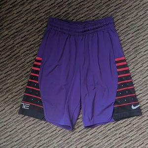 Purple Nike Elite Women's Basketball Shorts